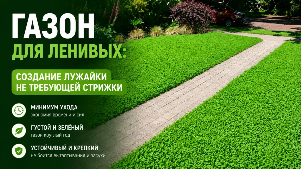 Газон для ленивых